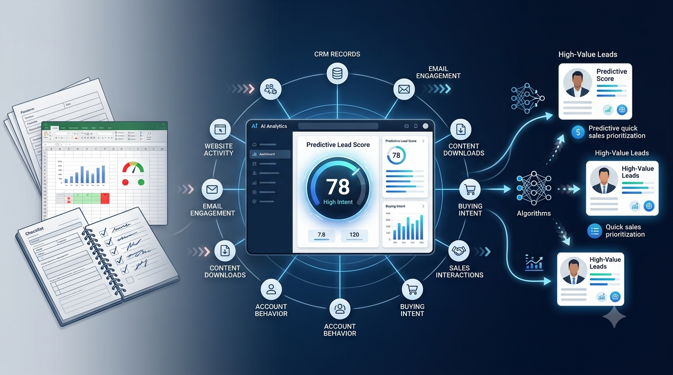 How AI-Powered Lead Scoring Is Replacing Traditional Qualification Models