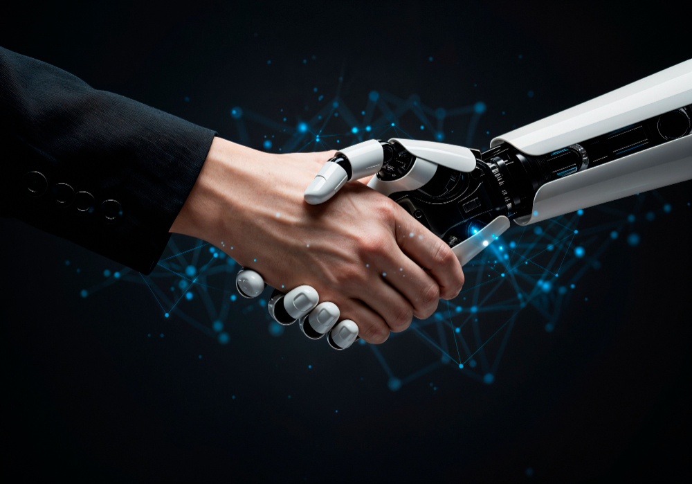 Human and AI collaboration in modern enterprise customer service