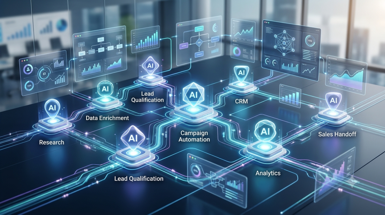 AI Agents Are Moving Beyond Chat How Autonomous Workflows Are Changing B2B Marketing
