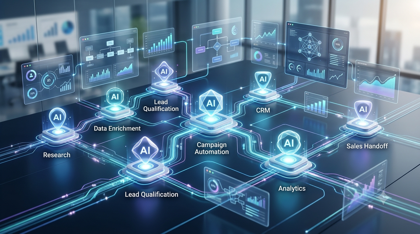 AI Agents Are Moving Beyond Chat How Autonomous Workflows Are Changing B2B Marketing