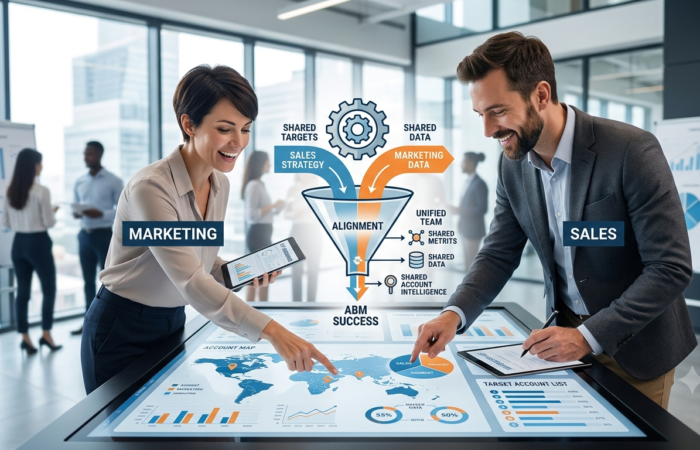 How Sales and Marketing Collaborate in Successful ABM