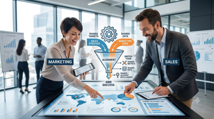 How Sales and Marketing Collaborate in Successful ABM